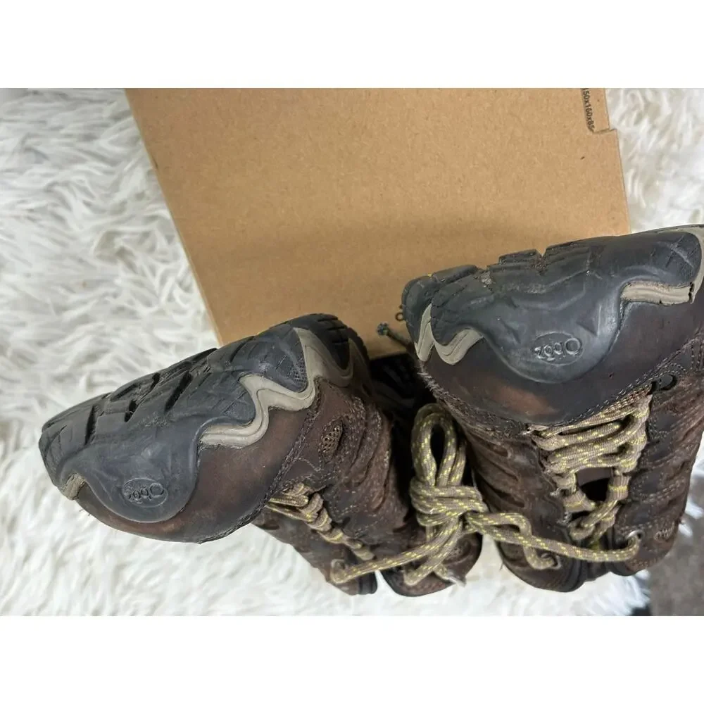 Oboz Womens Sawtooth B-Dry Waterproof Hiking Boots Size 10 Brown